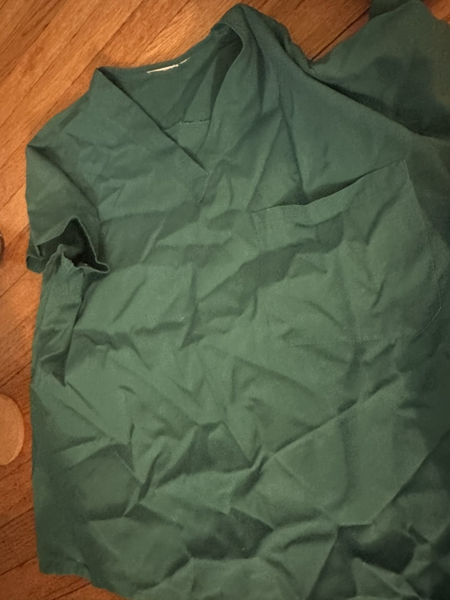 Women’s Scrub Top Small Green