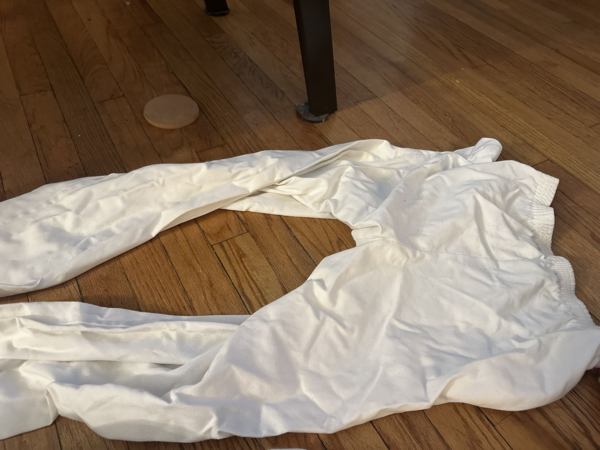 Women’s Small Scrub Pants White