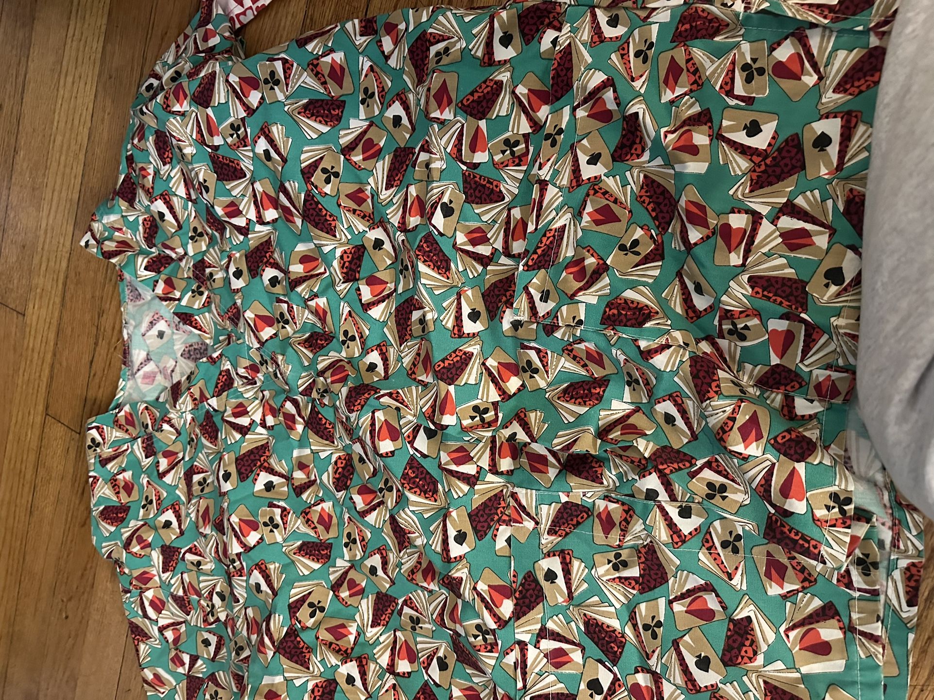 Women’s Small Scrub Top Cards