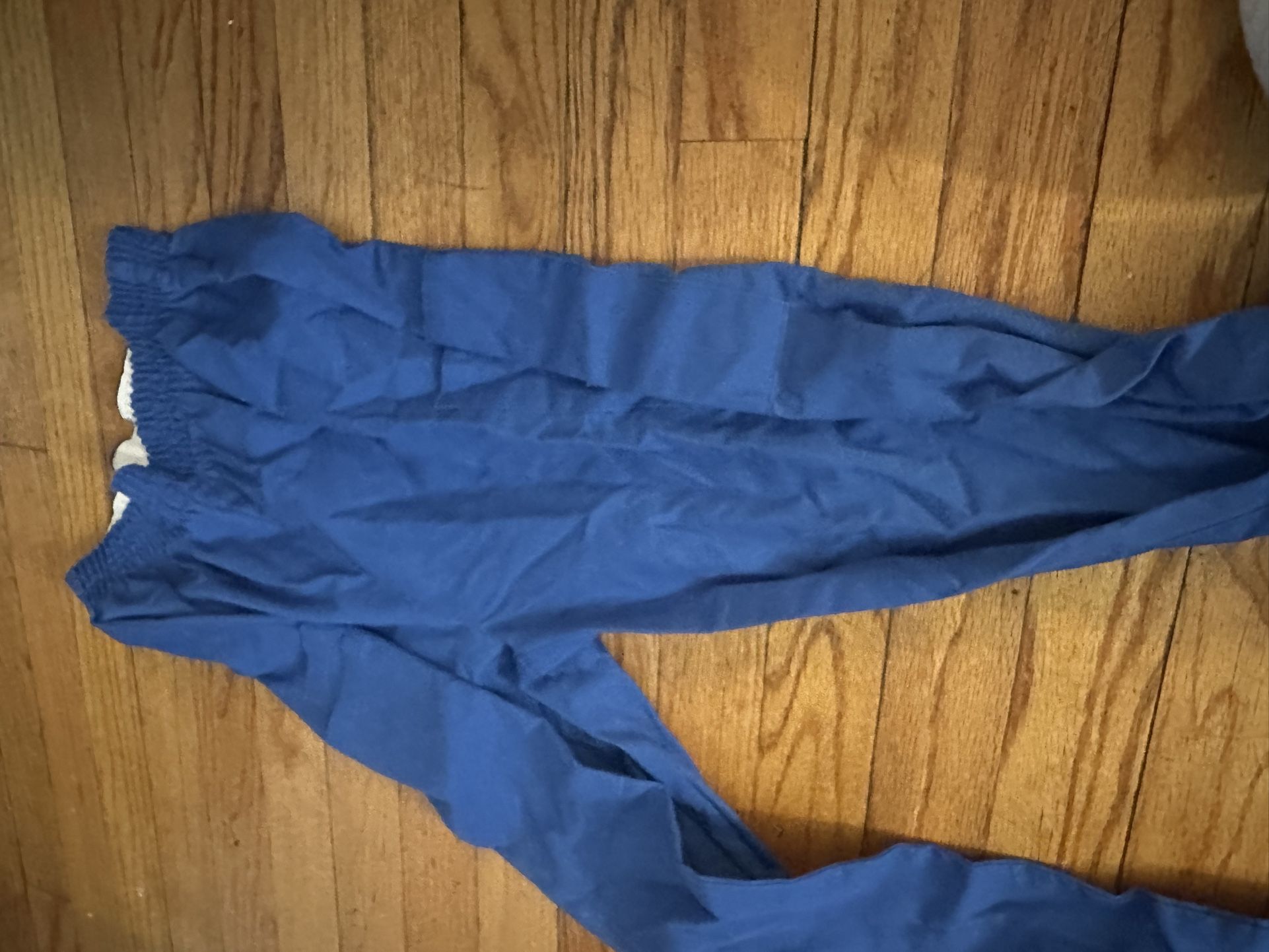Women's Scrub Pants Small Blue