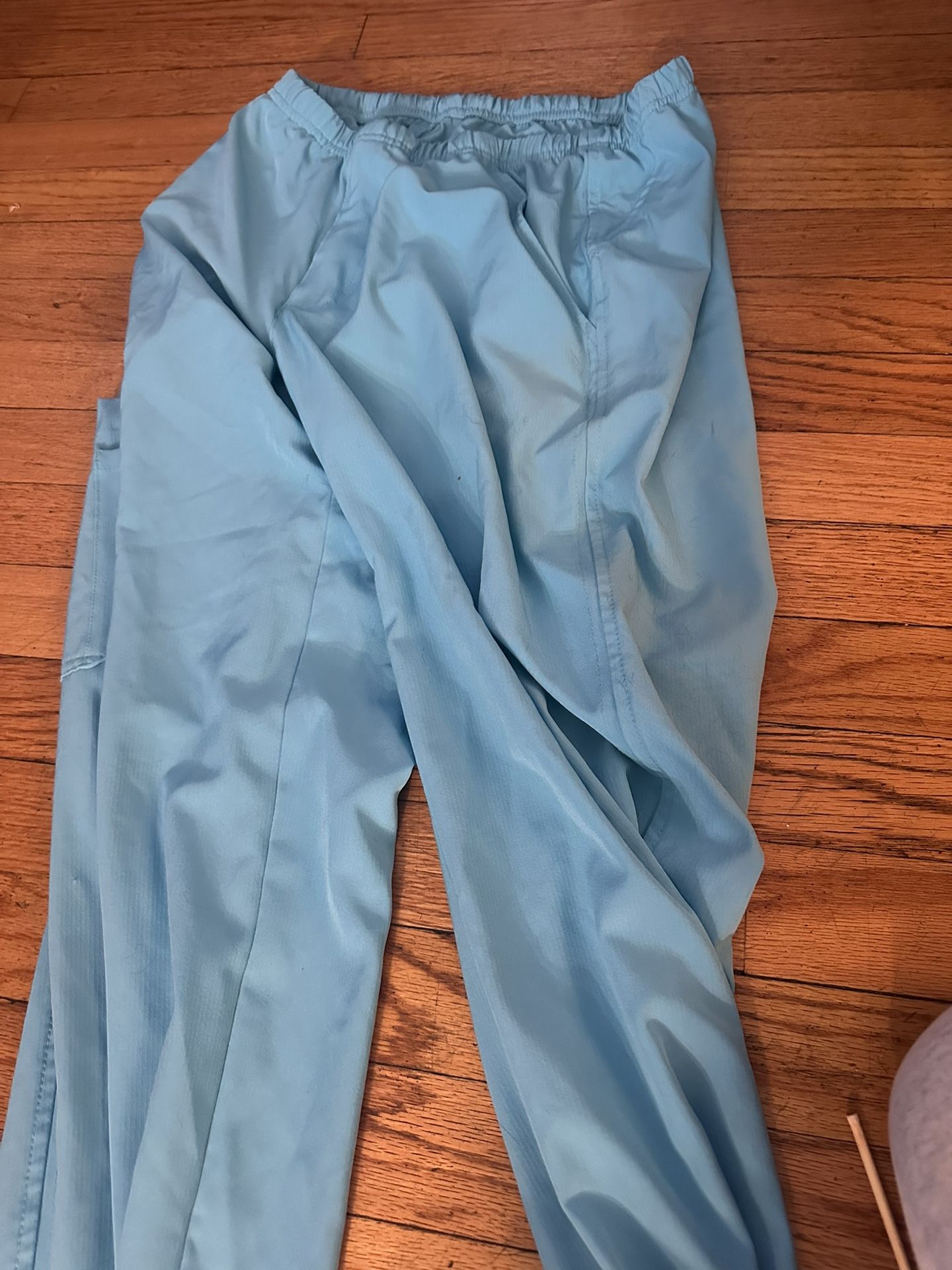 Women’s Scrub Pants Small Sketchers Brand Aqua