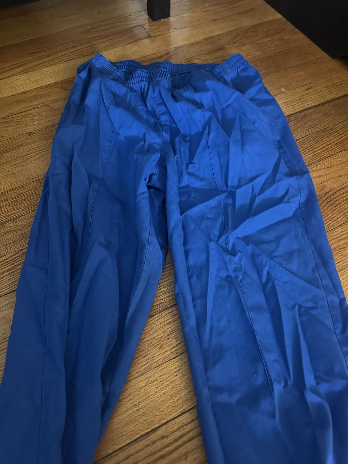 Women’s Scrub Pants Small Blue
