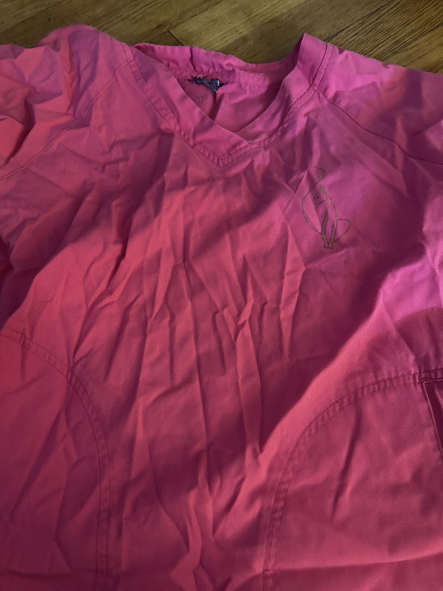 Women’s Scrub Top Small Baby Phat