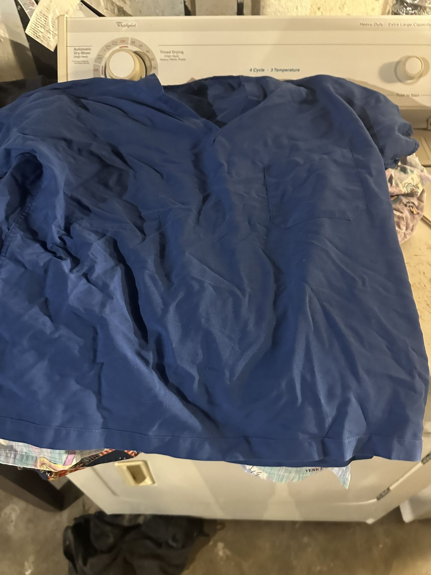 Blue Scrub Top Small Women’s