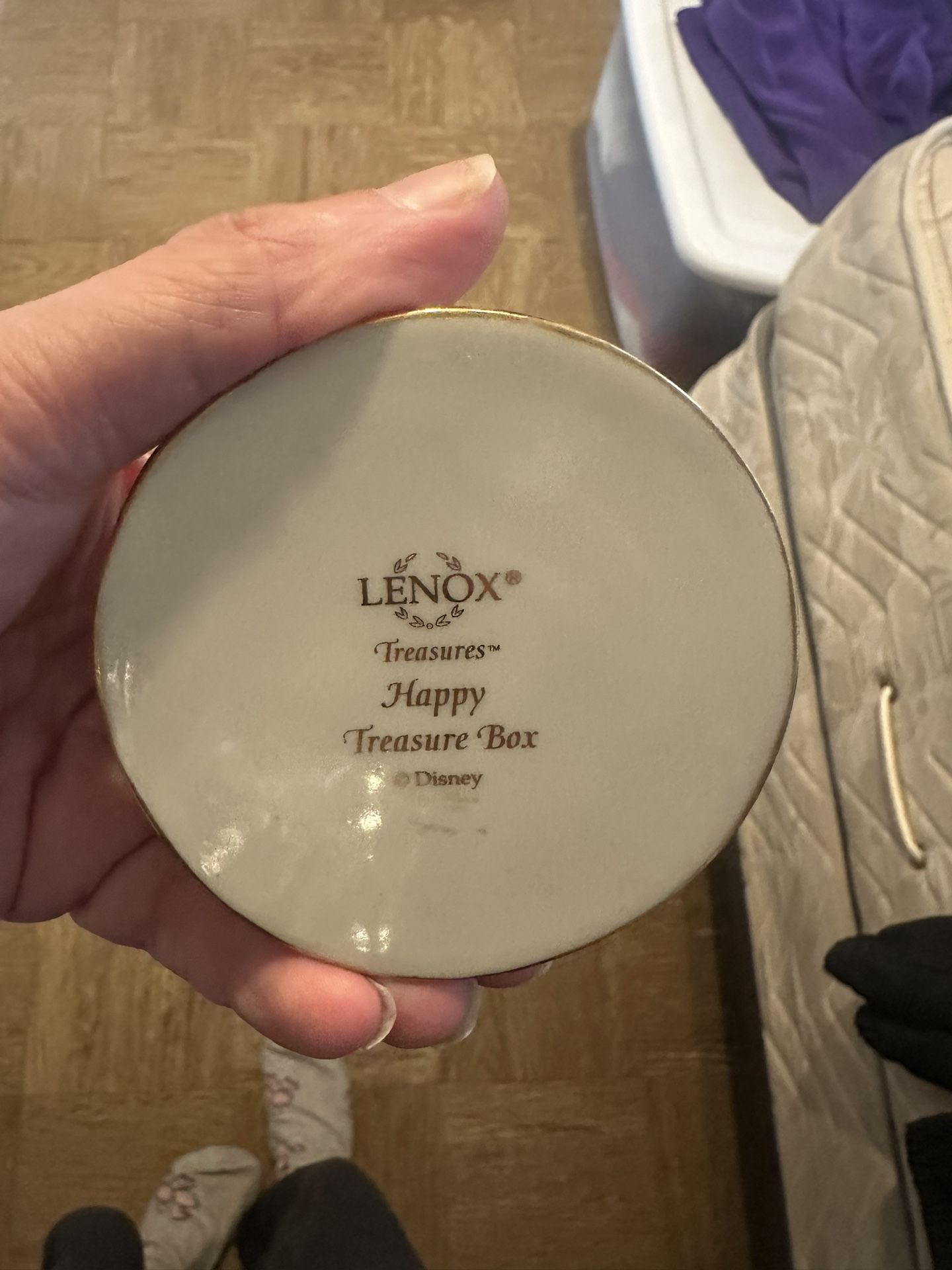 Disney Happy Lenox Treasure Box - photo 3