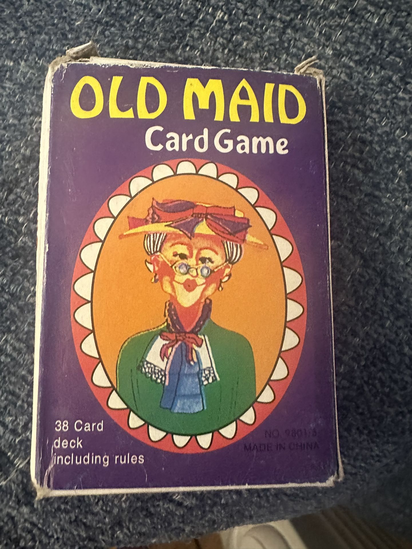 Old Maid Card Game