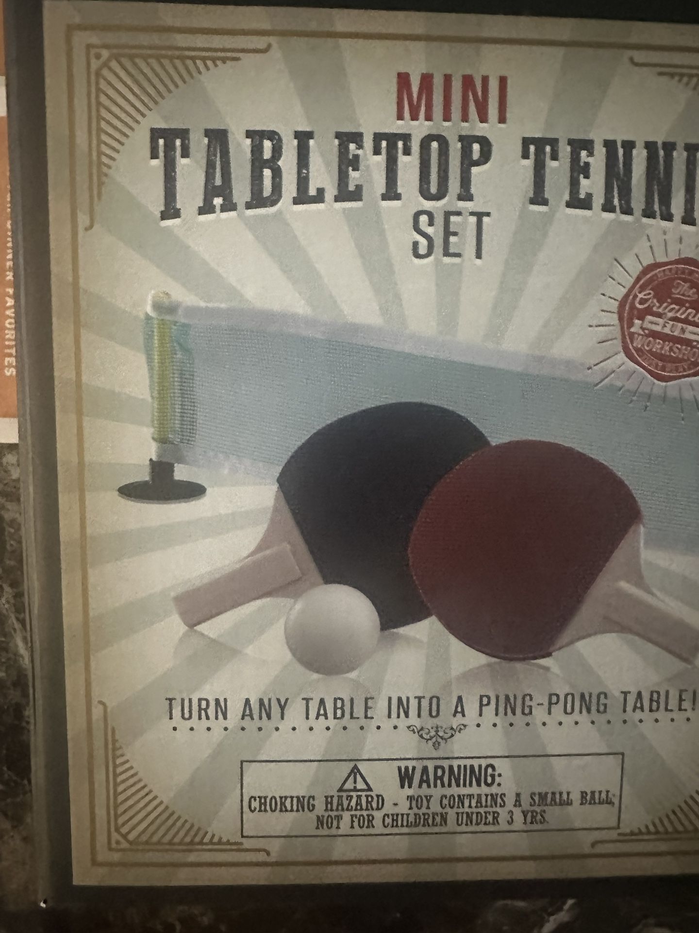 Table Top Tennis Set