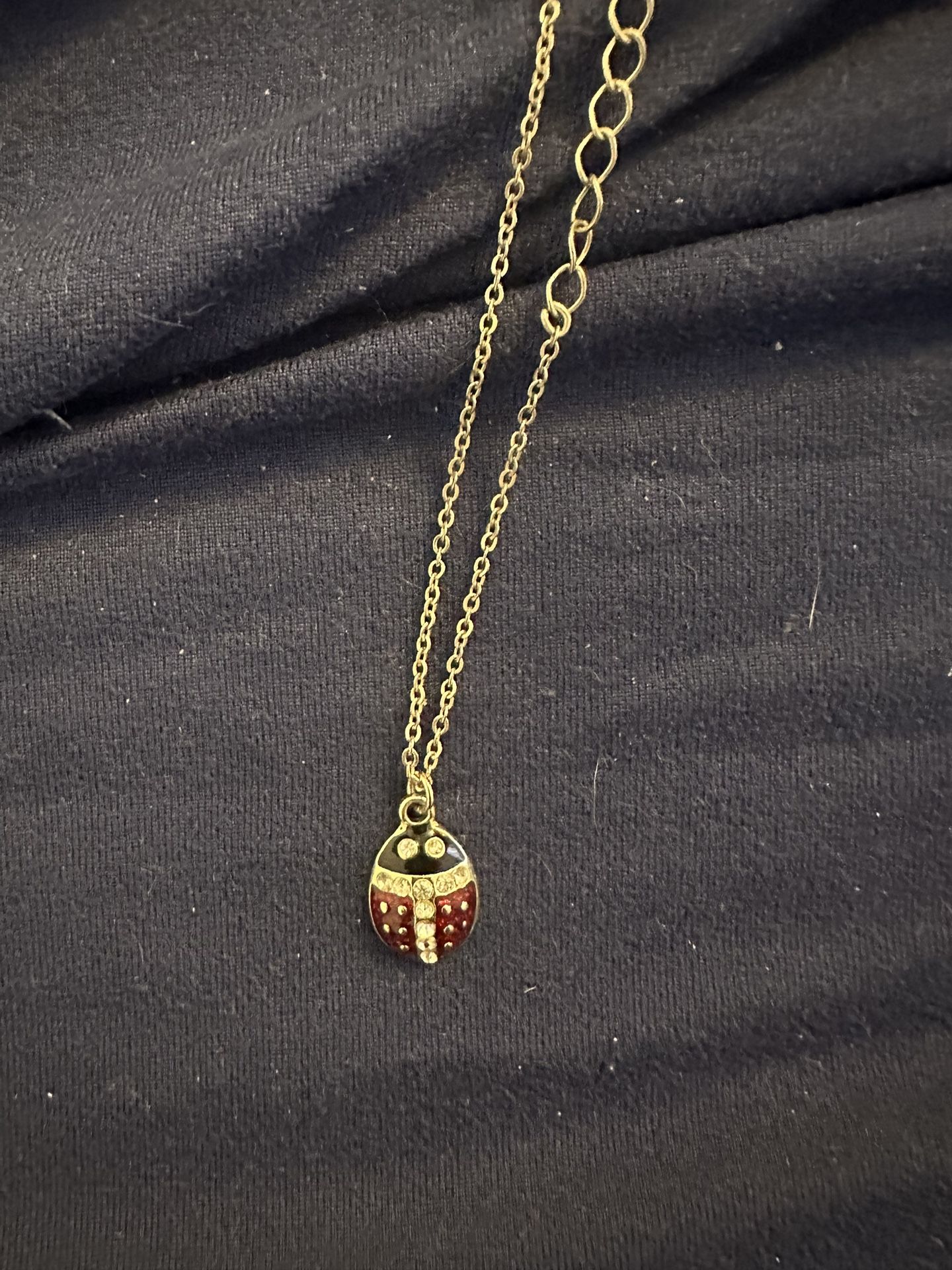 Ladybug Necklace
