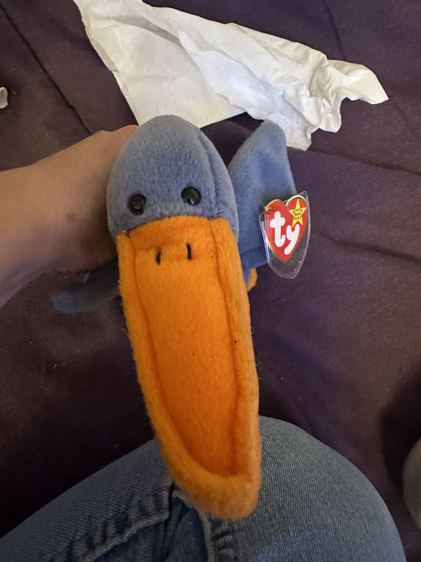 Scoop Beanie Baby