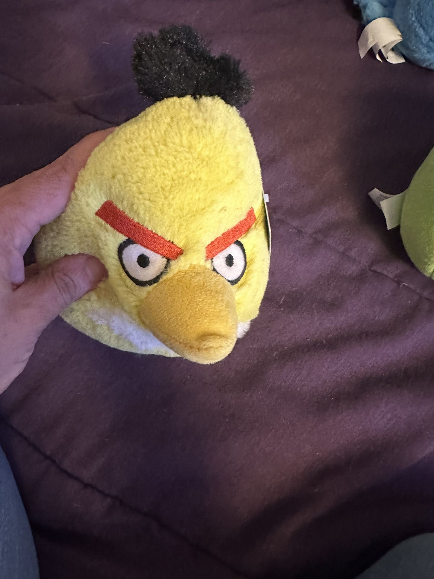 Yellow Angry Bird Plush Toy