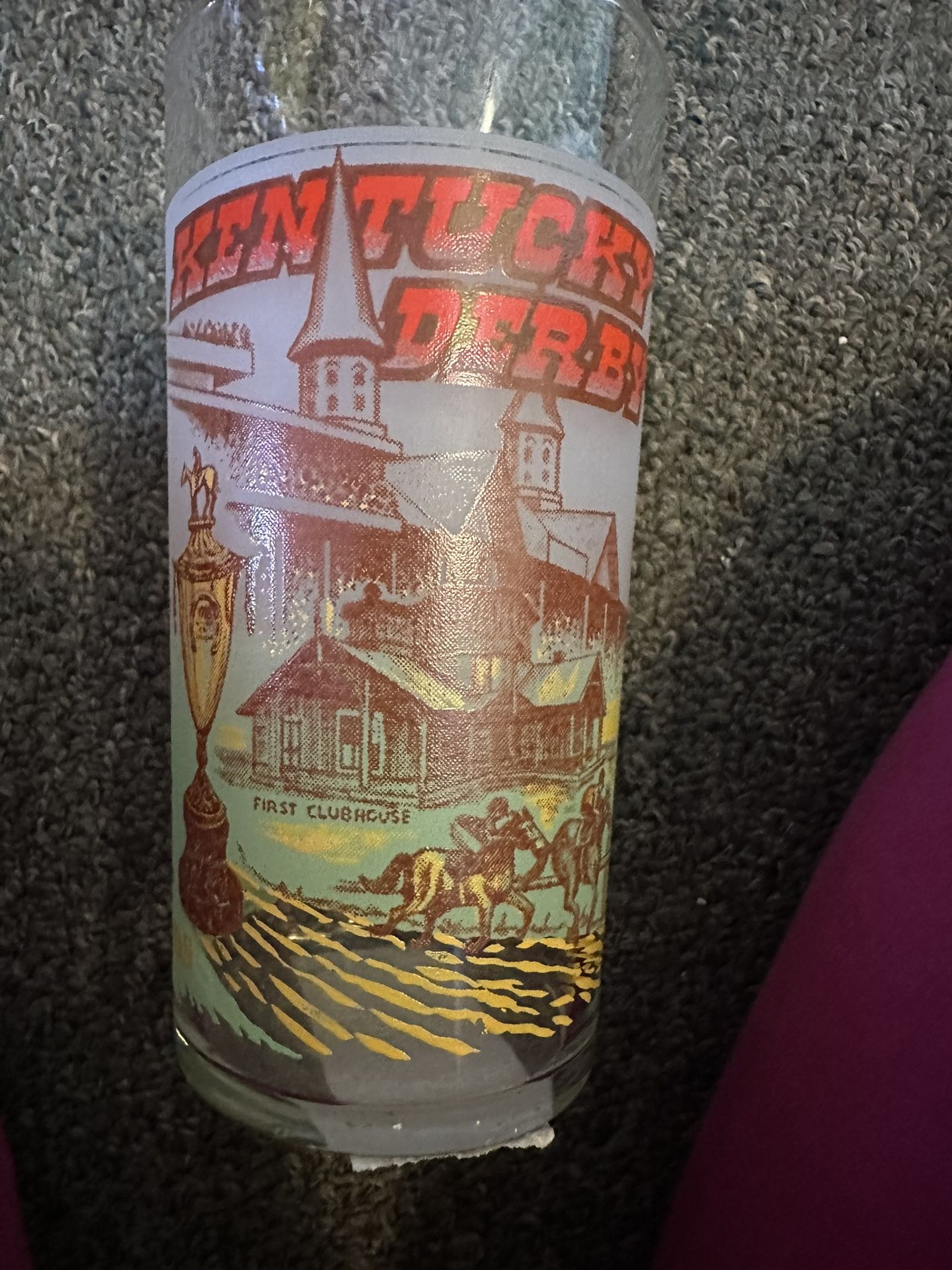 1978 Kentucky Derby Glass