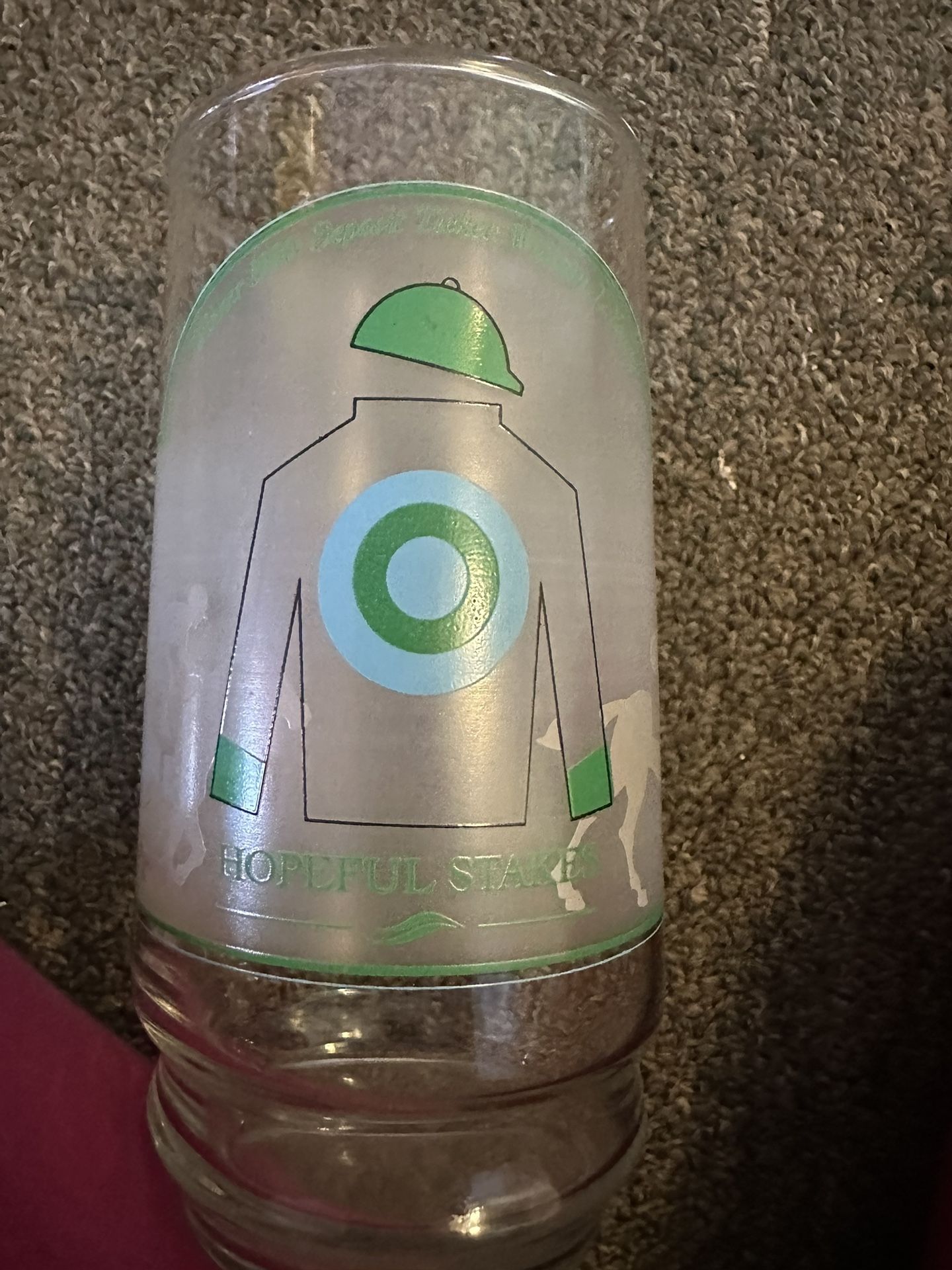 1990 Hopeful Stakes Glass
