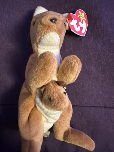TY Beanie Baby Pouch the Kangaroo