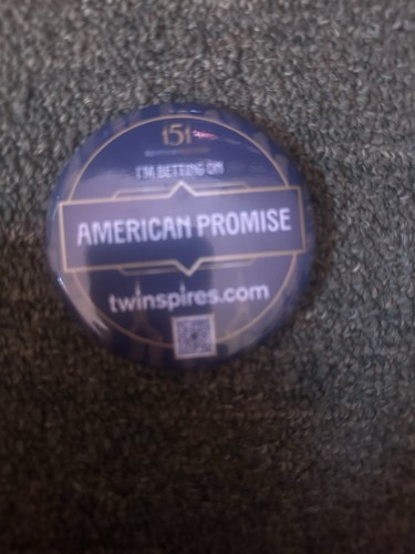 American Promise Derby Runner Button