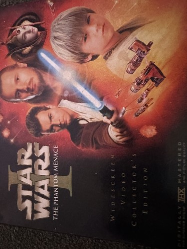 Star Wars Episode I Phantom Menace VHS Widescreen Boxed Set