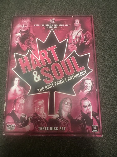 WWE: Hart and Soul - The Hart Family Anthology (DVD, 2010, 3-Dis