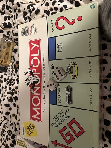 Monopoly Board Game With Winning Token From Token Campaign