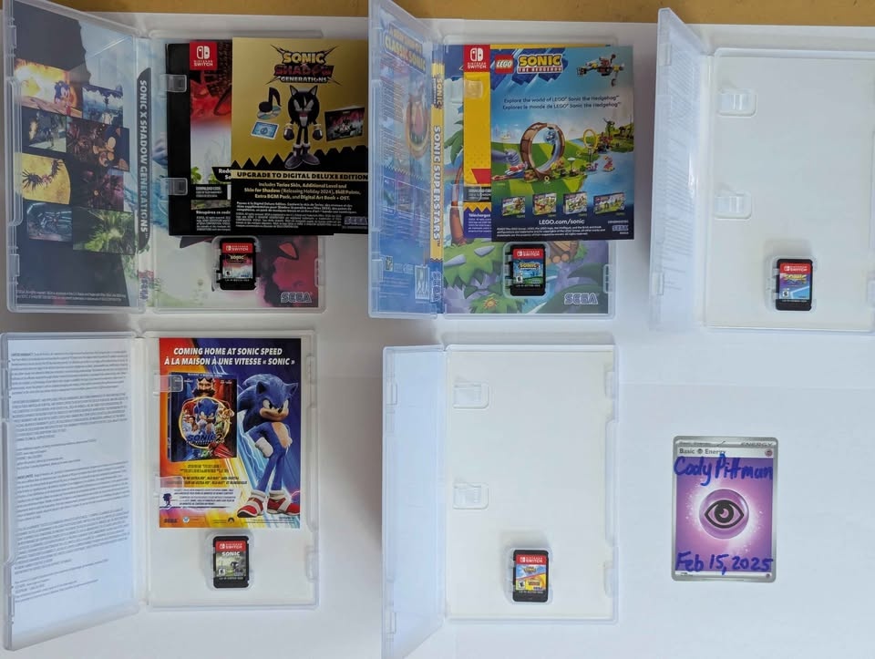Sonic Nintendo Switch Game Lot - photo 3
