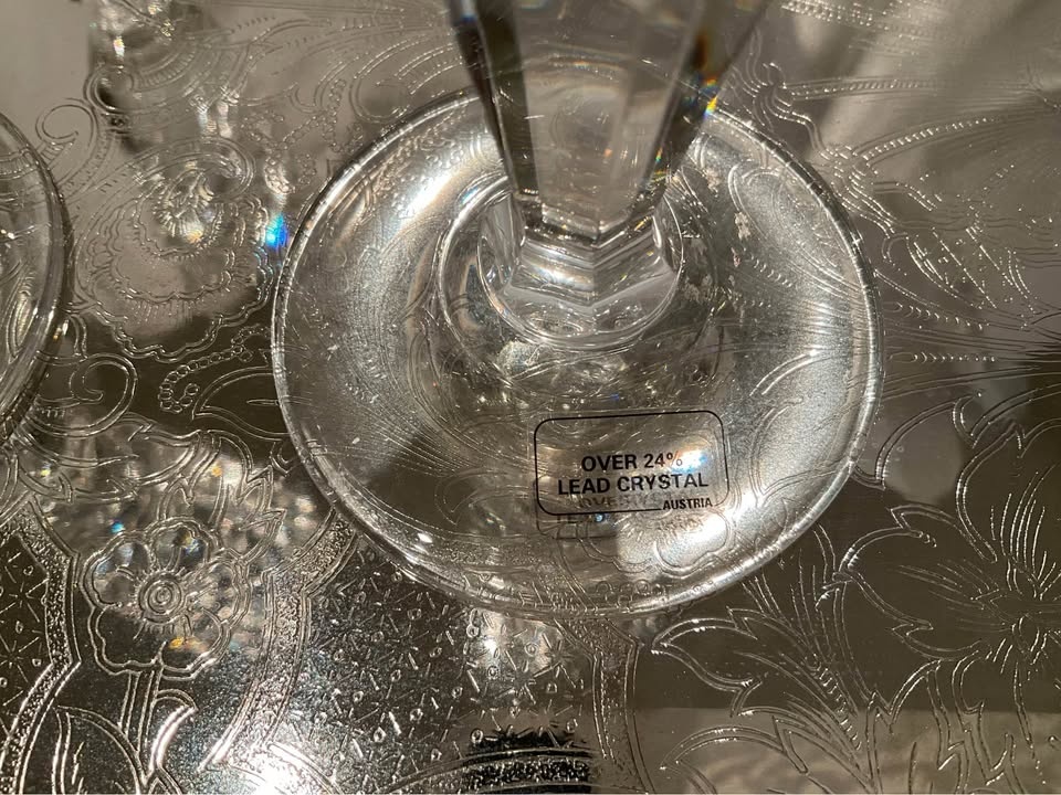 Crystal Vintage Champagne Glasses Set of 4 - photo 3
