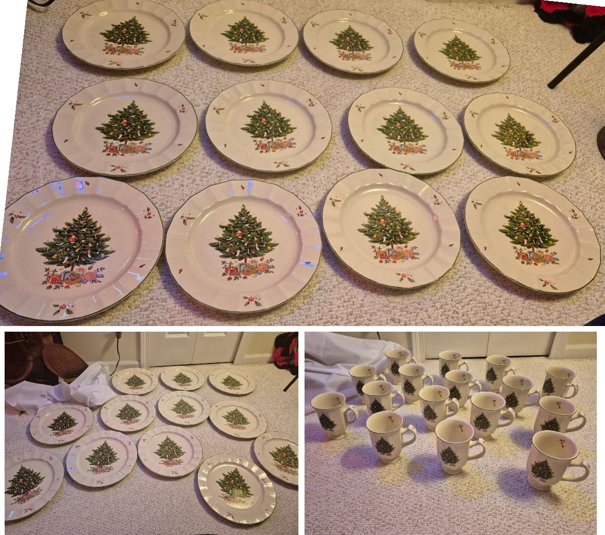 Rare 40 Pc Studio Nova Holiday Dinnerware Set