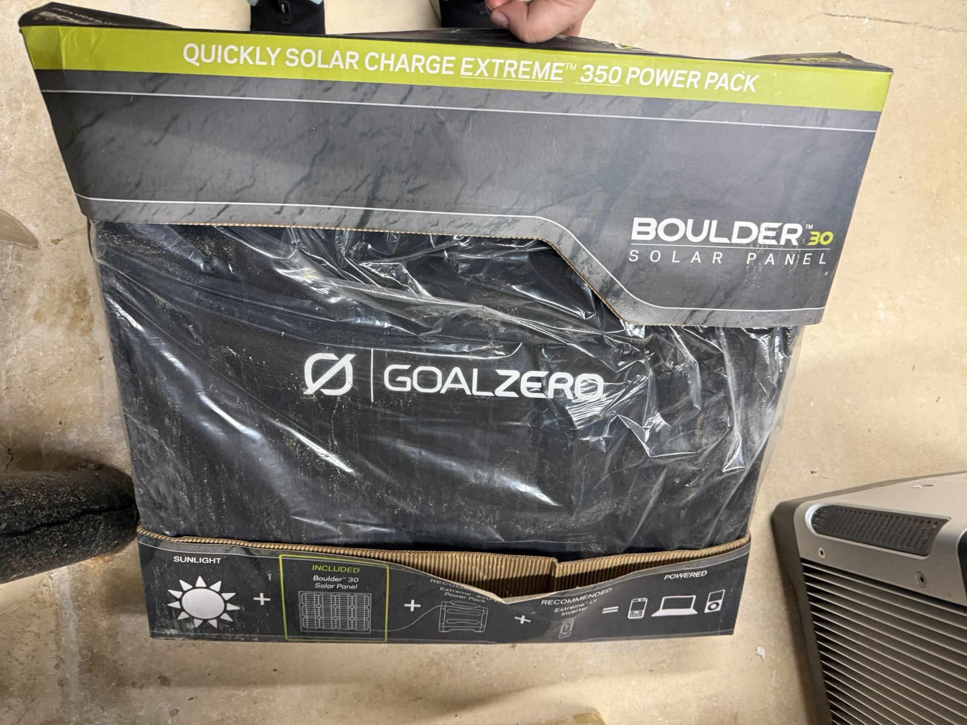 3 New Goal Zero Boulder 30W Solar Panels #32201