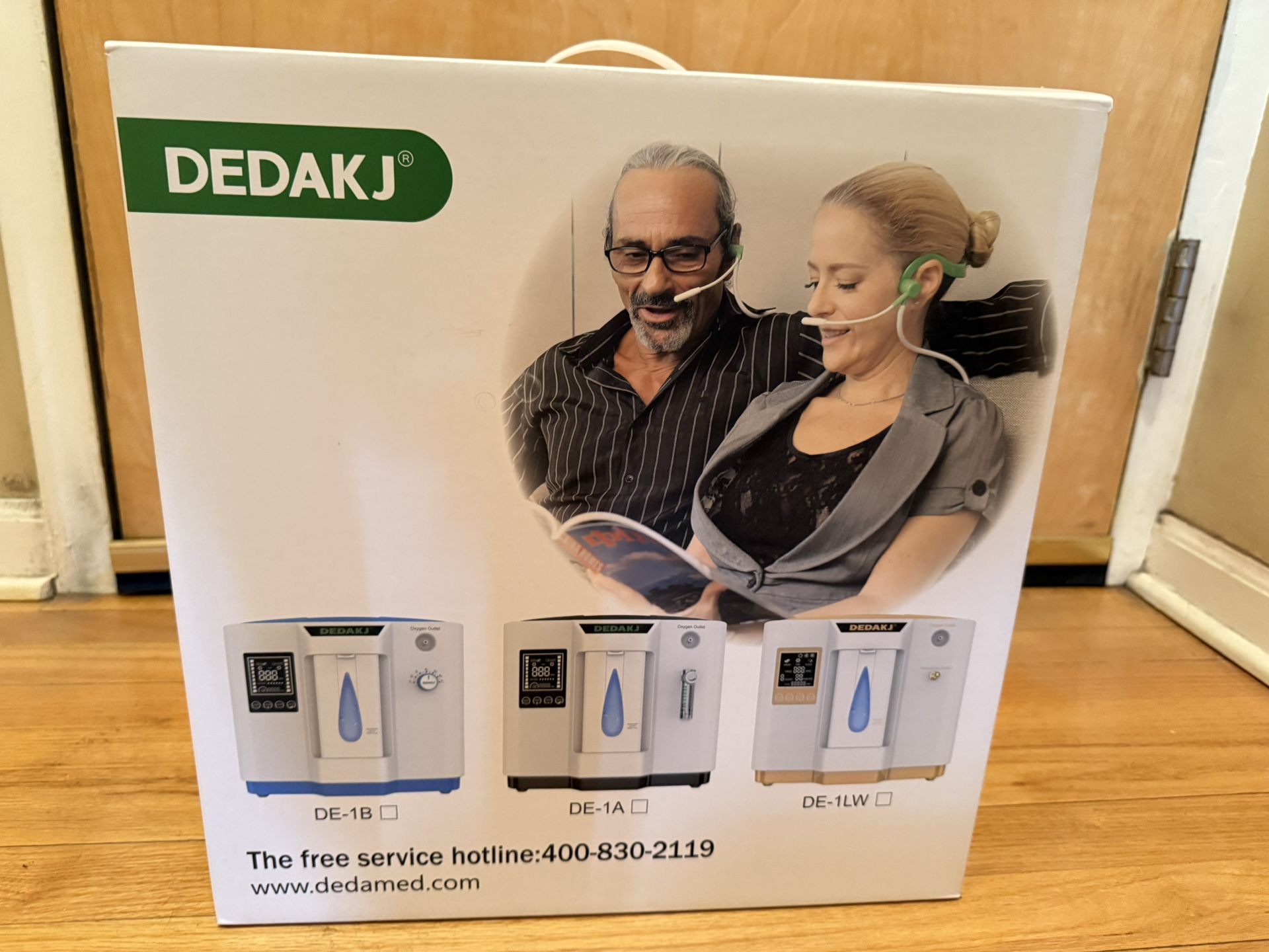 New Box Dedakj DE-1LW Oxygen Breathing Machine