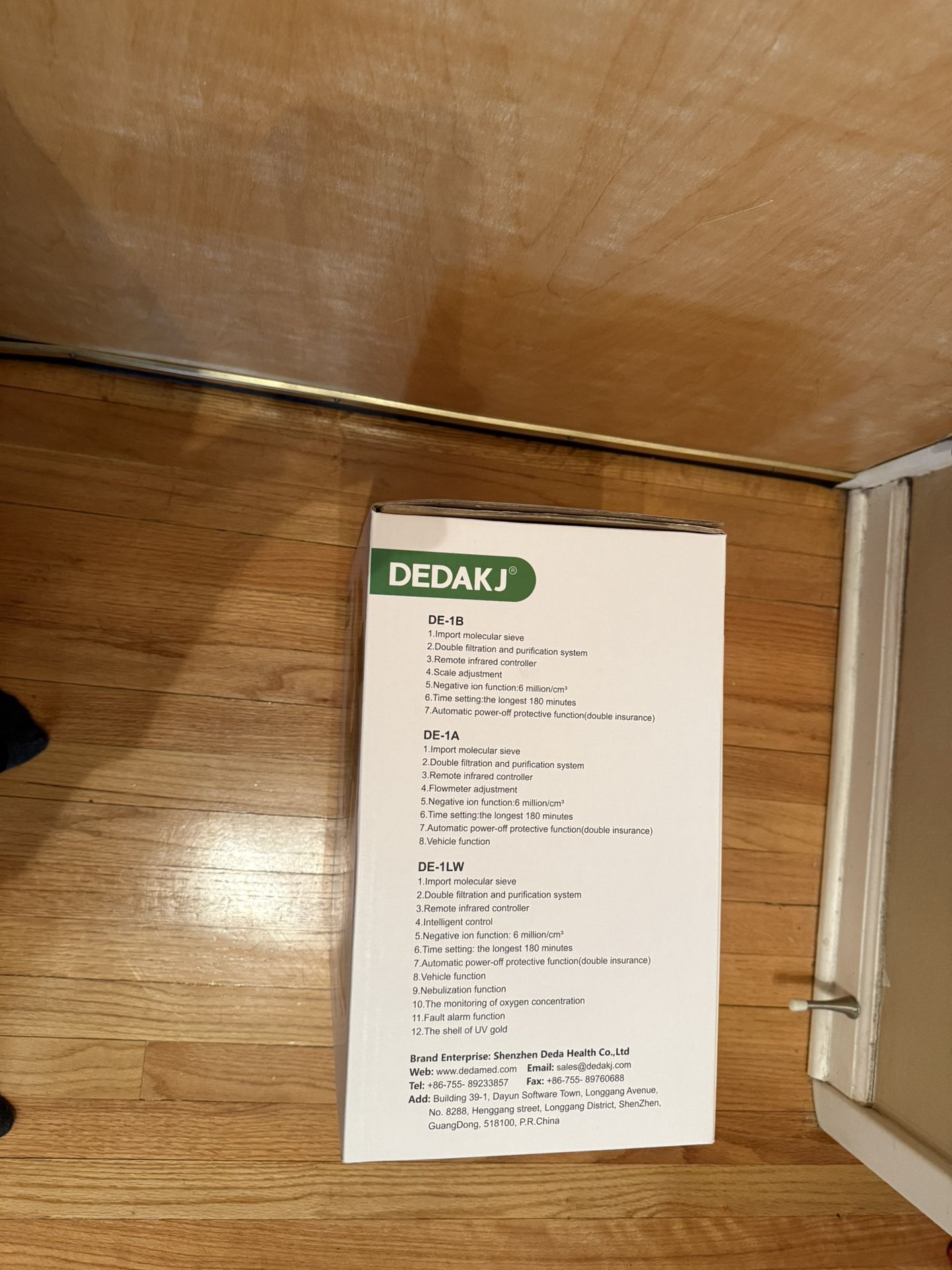 New Box Dedakj DE-1LW Oxygen Breathing Machine - photo 4