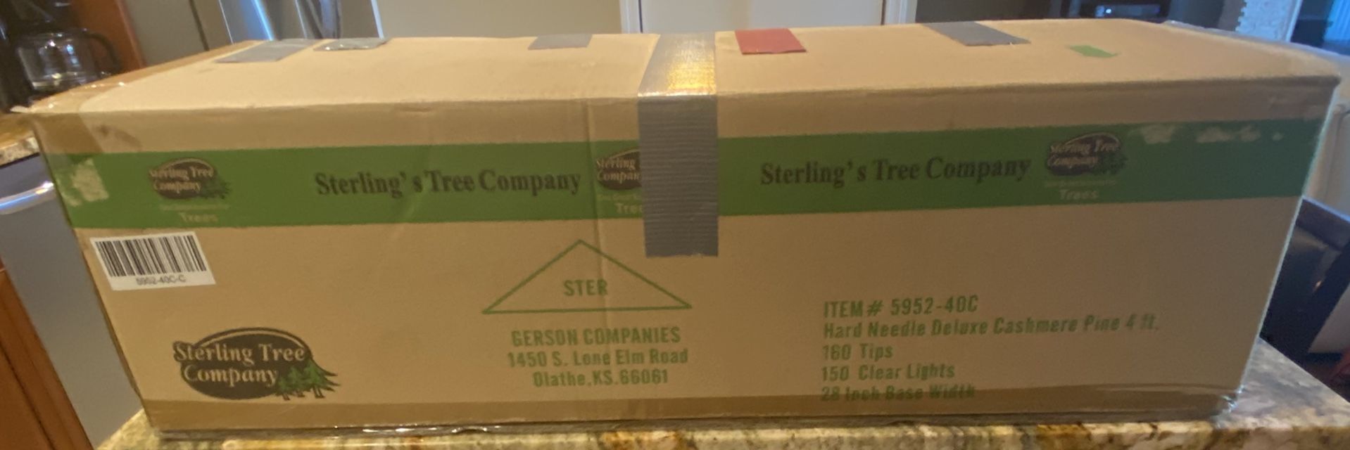 Sterling's 4' Christmas Tree Hard Needle Pine Deluxe Cashmere - photo 2