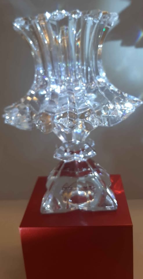 Aurora Crystal Candle Holder - photo 3