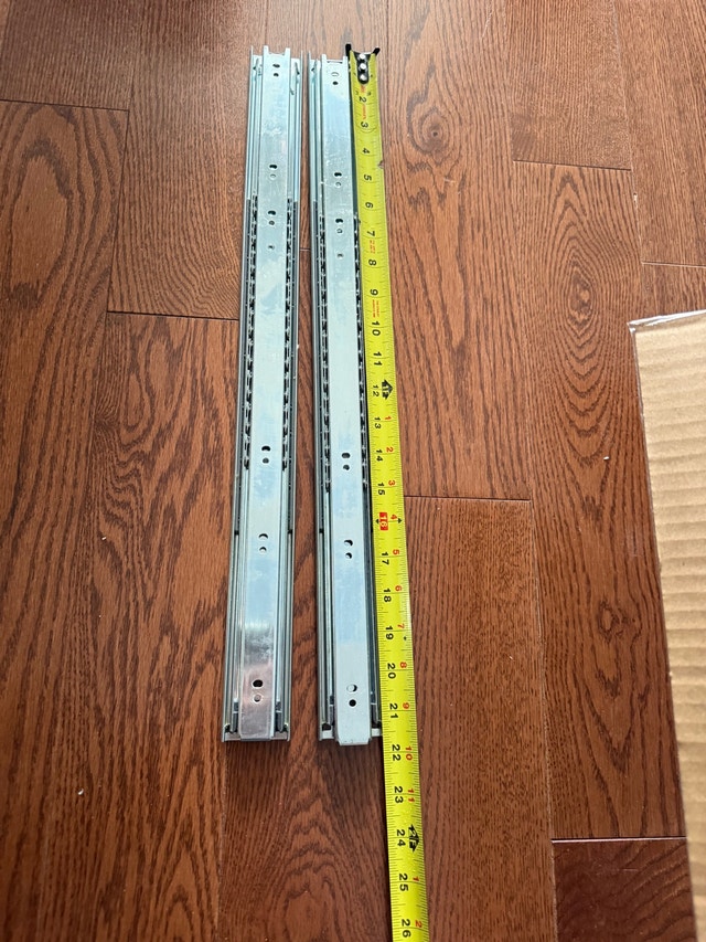 KV Ball Bearing Slides 22"