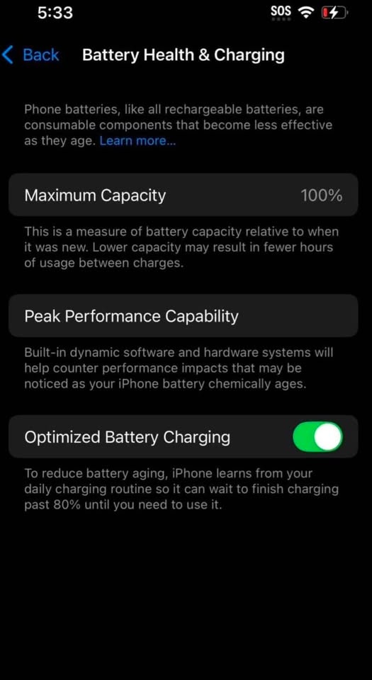 iPhone 13, Midnight, 128GB, 100% battery life - photo 4