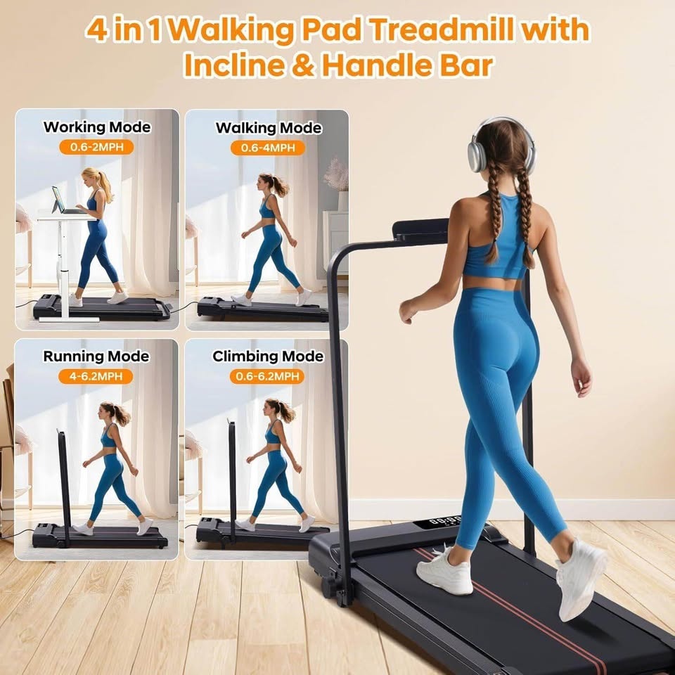 Incline Treadmill with Bar - photo 2