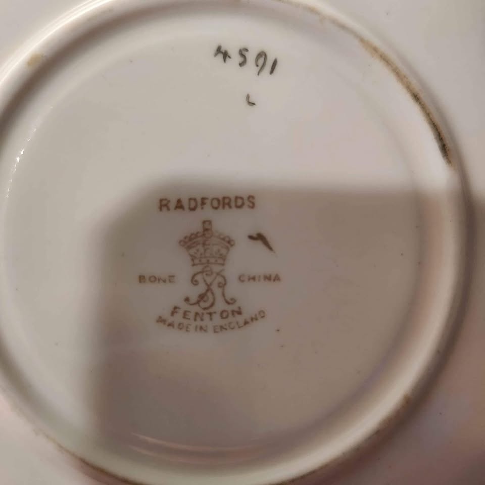 Radfords Fenton Cobalt & Gold Cup & Saucer Set - photo 2