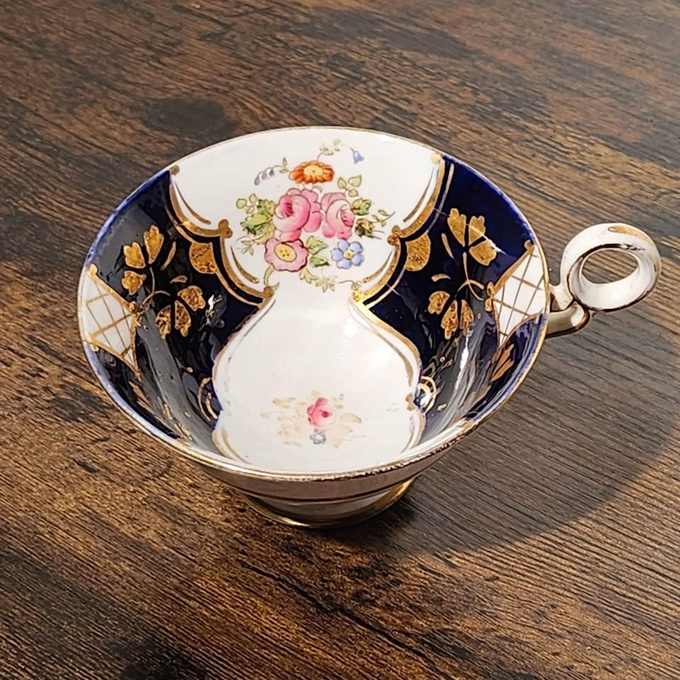 Radfords Fenton Cobalt & Gold Cup & Saucer Set - photo 3