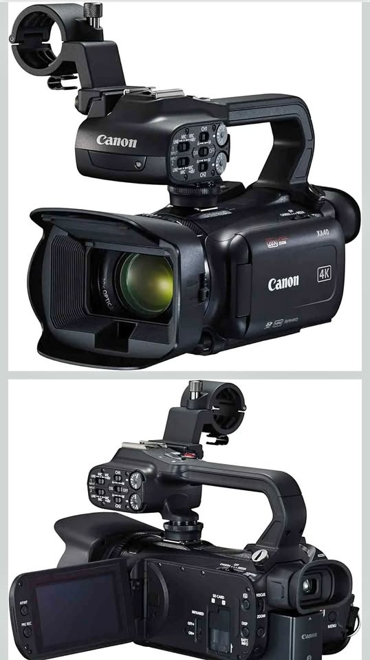 LIKE NEW! Canon XA40 Professional Camcorder 4K, 20x Optical Zoom