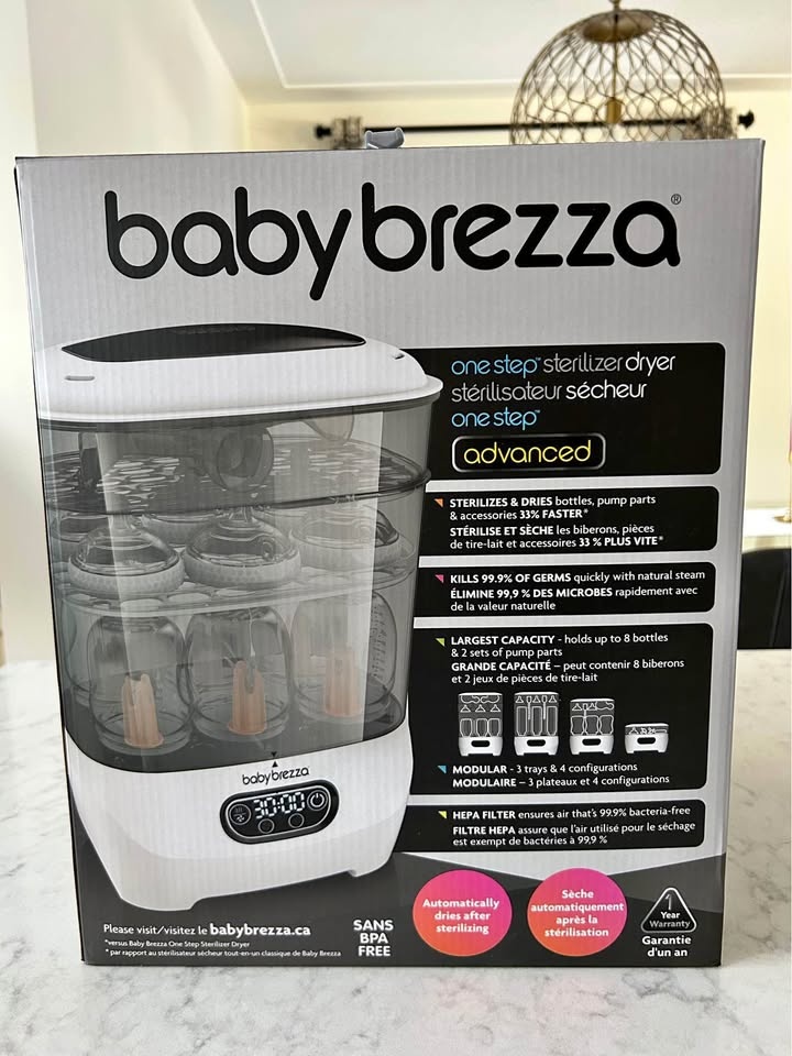 Brand New Baby Brezza One Step Sterilizer