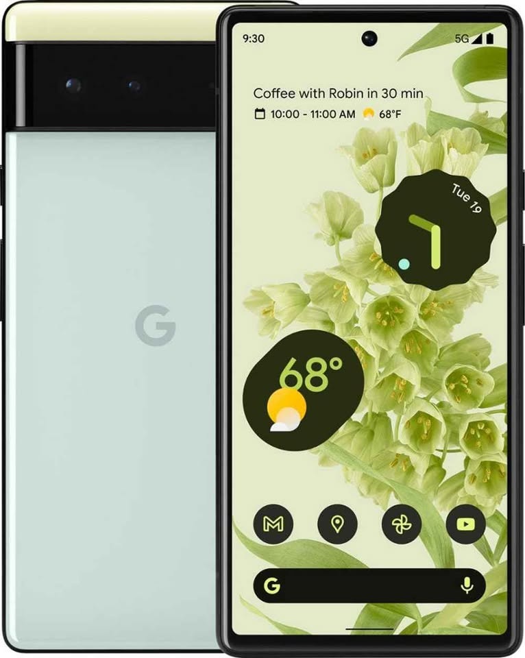 Sealed Pixel 6 128GB - Certified Refurbished - Seafoam - Unlocke - photo 3
