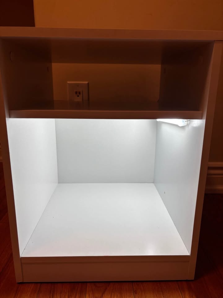 Puja Mandir Nightstand Table with Bright LED Light - photo 2
