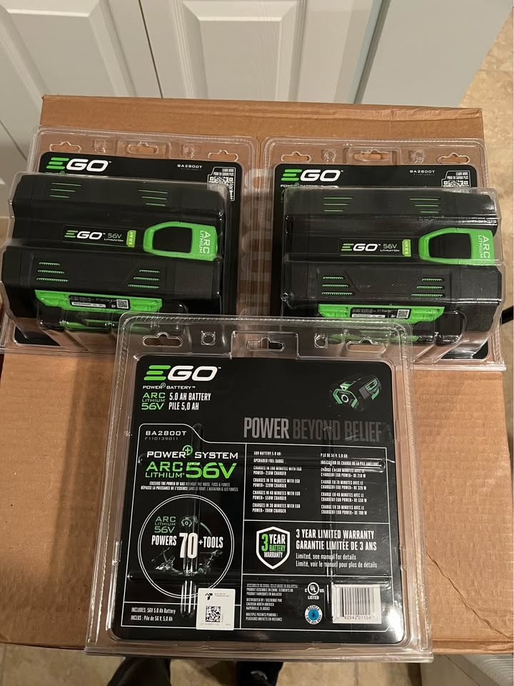 EGO POWER+ 56V 5Ah Lithium Ion Battery BA2800T - photo 2