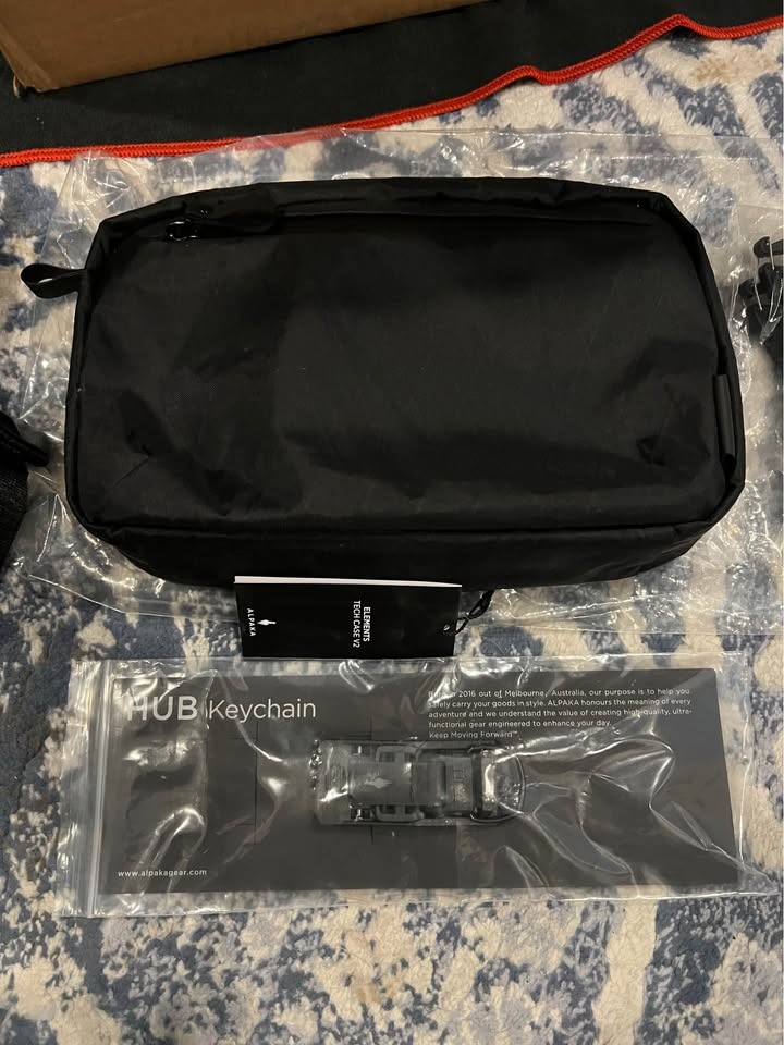 Alpaka Gear Elements Tech Case Sling Bag Black | X-Pac VX21 - photo 3