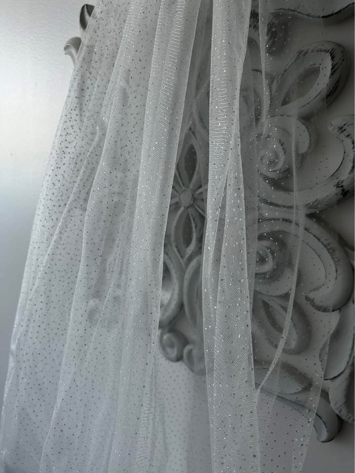 Waist length Sparkle Veil - photo 2