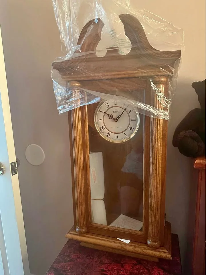 Bulova Vintage Wall Clock thumbnail