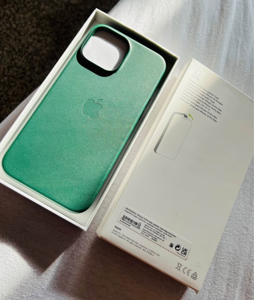 iPhone 13 Pro Max Apple Leather Case Original - photo 2