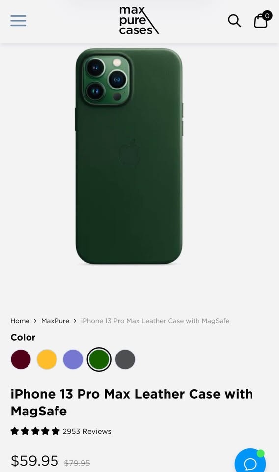iPhone 13 Pro Max Apple Leather Case Original - photo 4