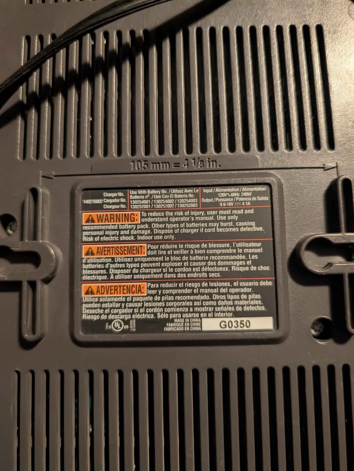 Rigid Rapid Max Twin Battery Charger - photo 3