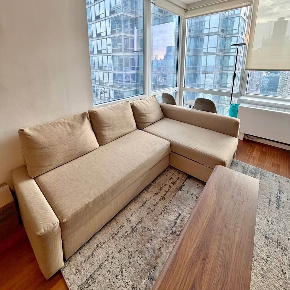 IKEA Sleeper Sectional Sofa Couch - photo 3