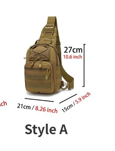 Tactical Assault Sling Backpack Waterproof EDC Bag - photo 3