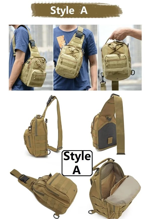 Tactical Assault Sling Backpack Waterproof EDC Bag - photo 4