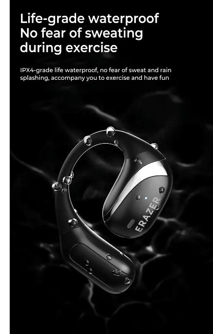 ERAZER Wireless Earbuds Headphones OWS HiFi Stereo Sports Open B - photo 2