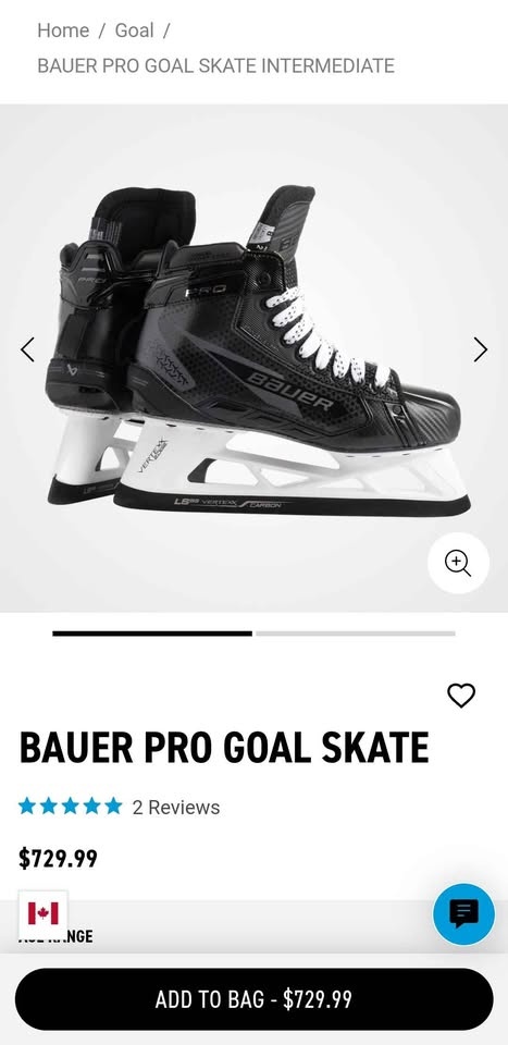 Bauer Pro Goalie Skates - photo 3